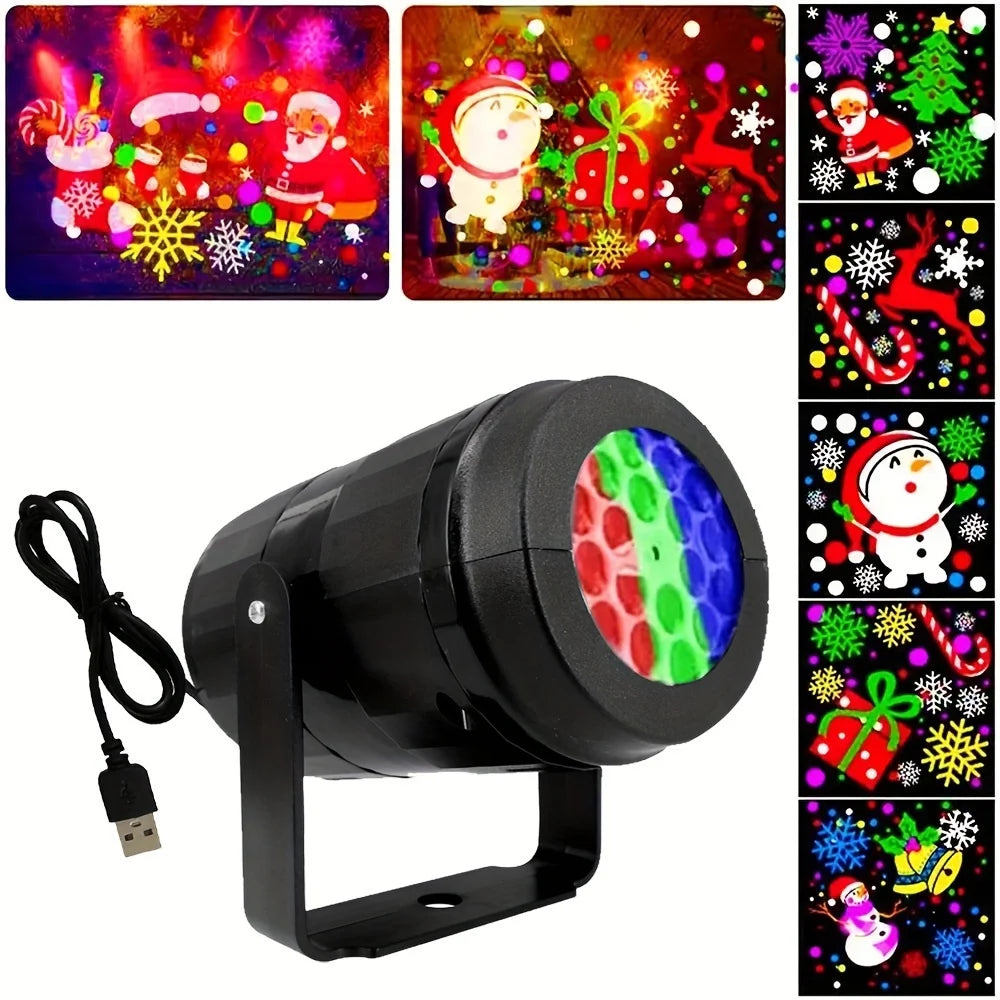 Christmas Snowflake Projector