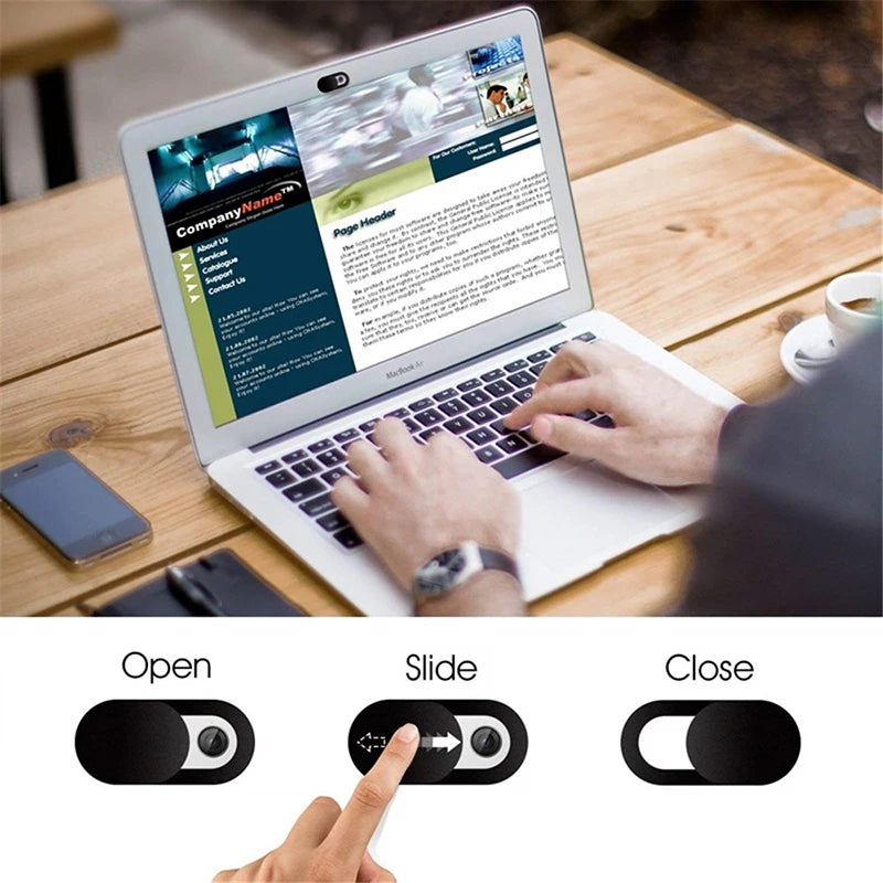 Sliding Webcam Covers for Laptops, Tablets & Phones
