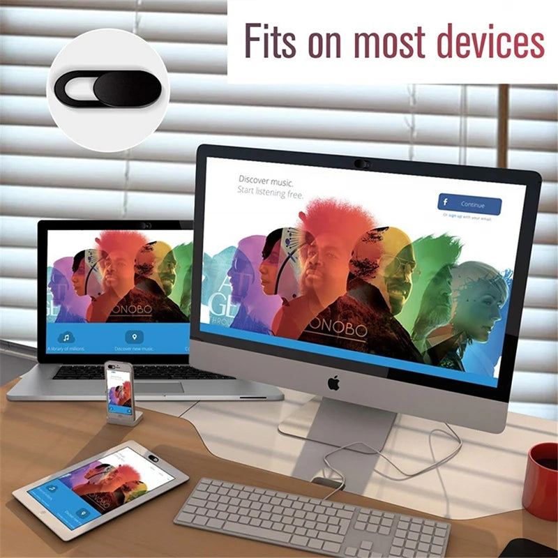 Sliding Webcam Covers for Laptops, Tablets & Phones