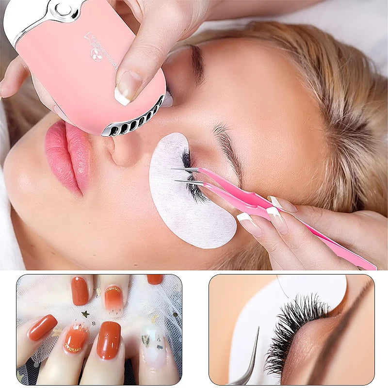 Rechargeable Makeup Fan for Lashes