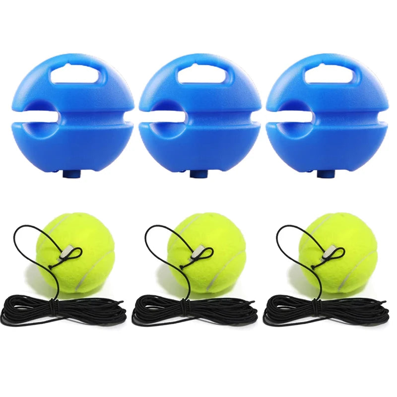 Solo Tennis Trainer with Rebound Ball