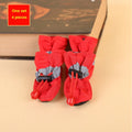 Water-Resistant Dog Shoes, Set of 4