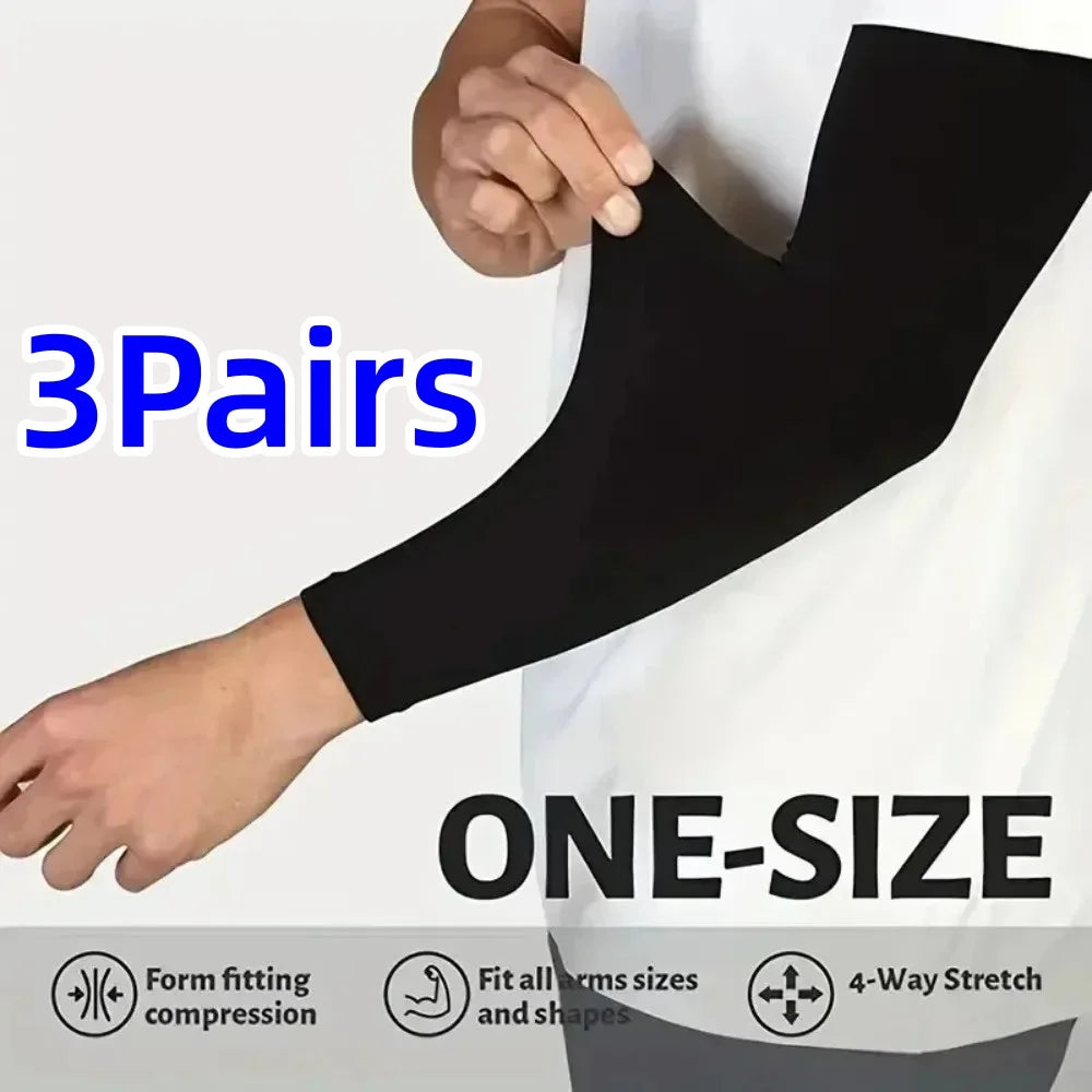 Cooling Arm Sleeves, 3 Pairs