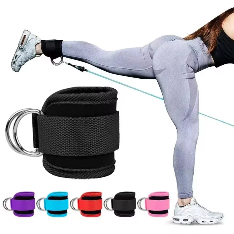 Padded Cable Machine Ankle Straps