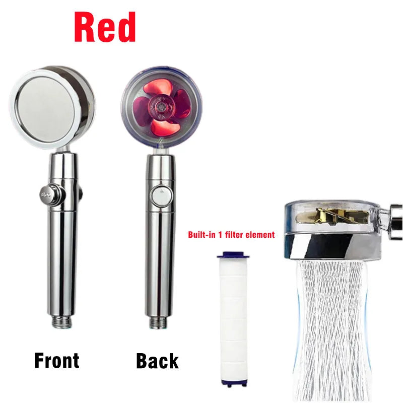 Turbo Fan Handheld Shower Head