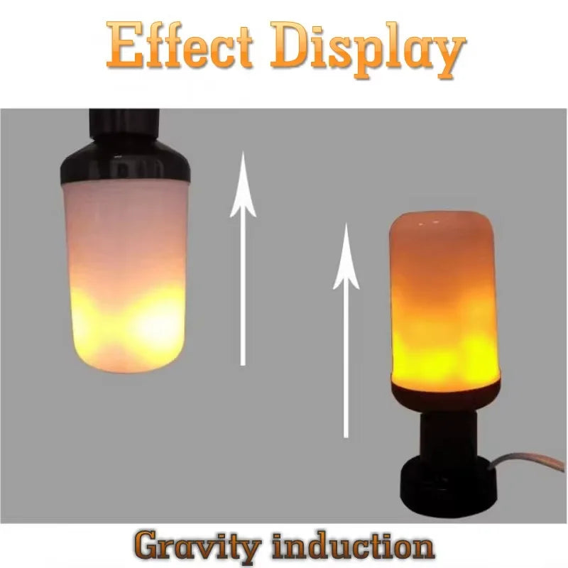 Flickering Flame Effect LED Bulb