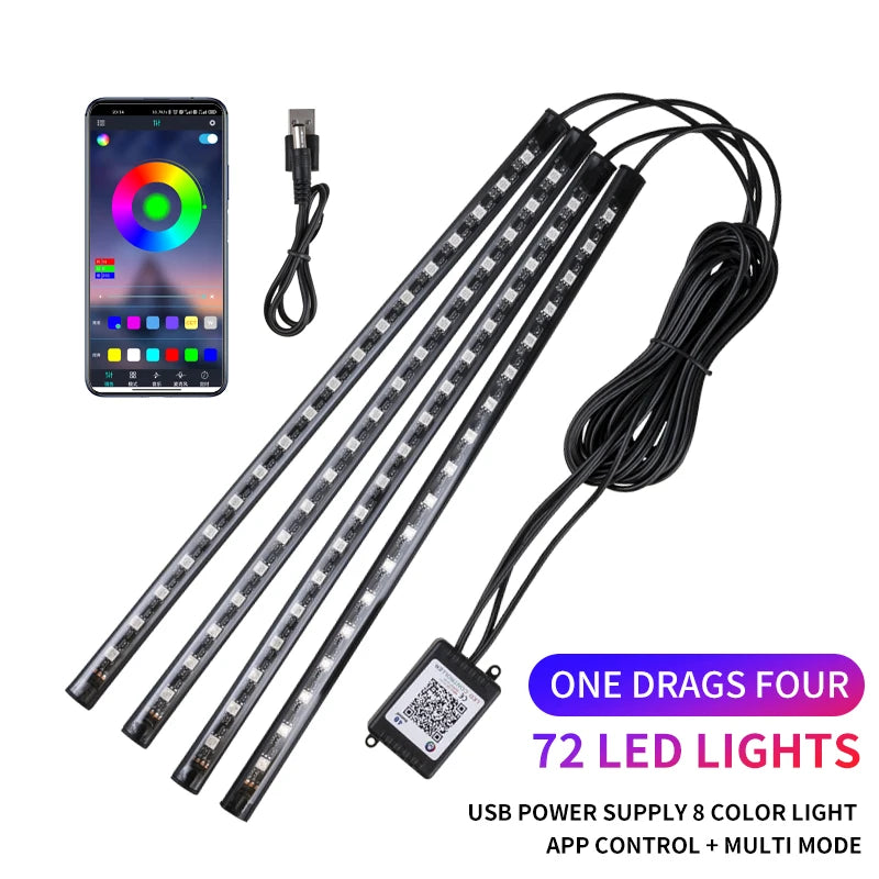 Car Footwell LED Kit