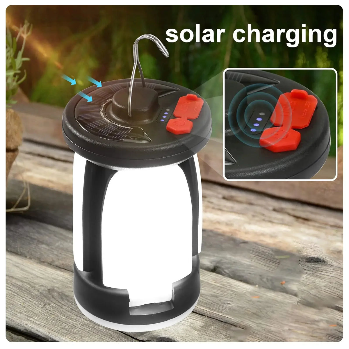 Rechargeable Solar Camping Lantern