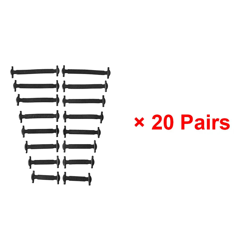 No-Tie Silicone Shoelaces