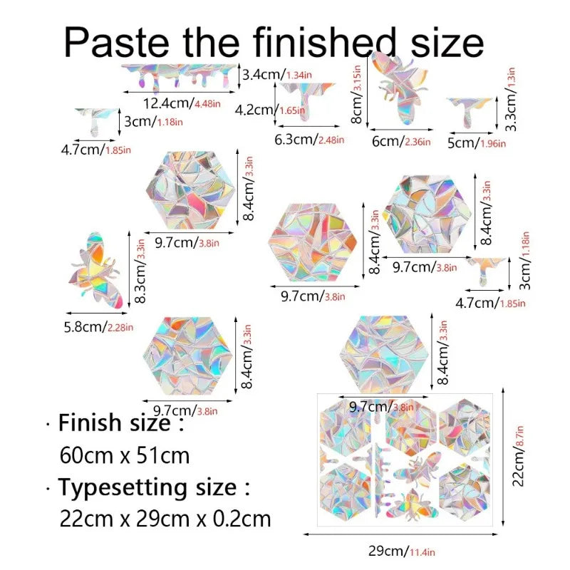 Rainbow Prism Window Sticker