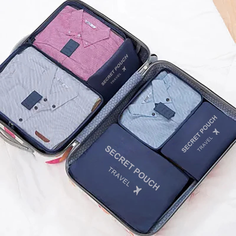 Packing Cubes Set: 6 Pieces