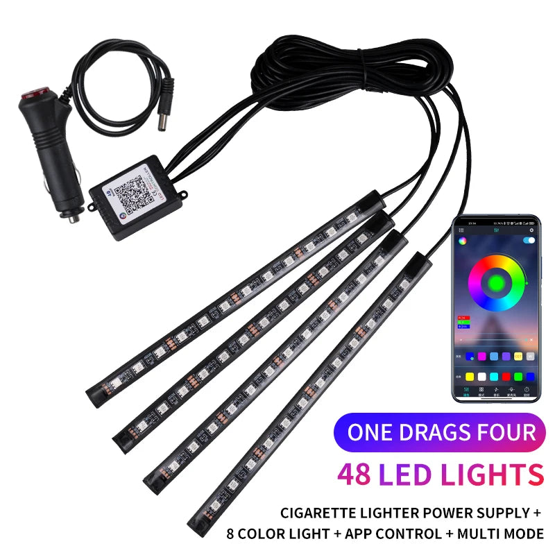 Car Footwell LED Kit