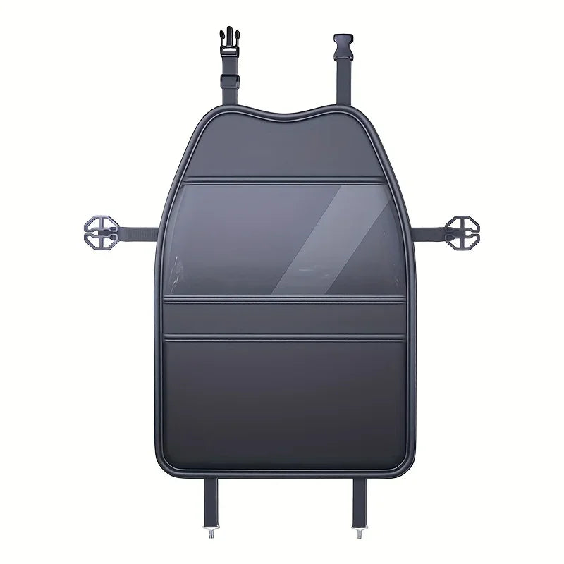 Car Seat Kick Mat with Pockets
