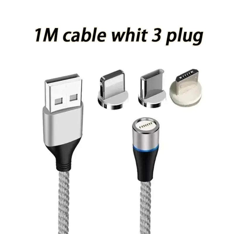 3-in-1 Magnetic Charging Cable