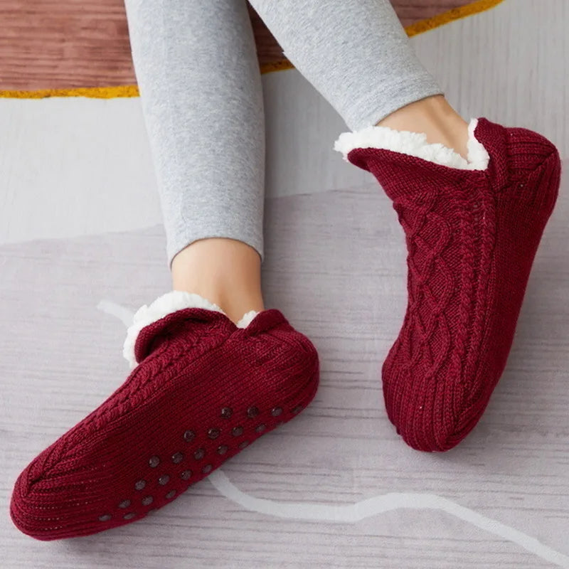Fuzzy Non-Slip Slipper Socks