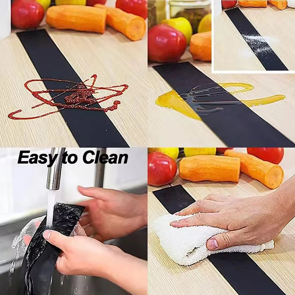 Silicone Stove Gap Covers, 2-Pack