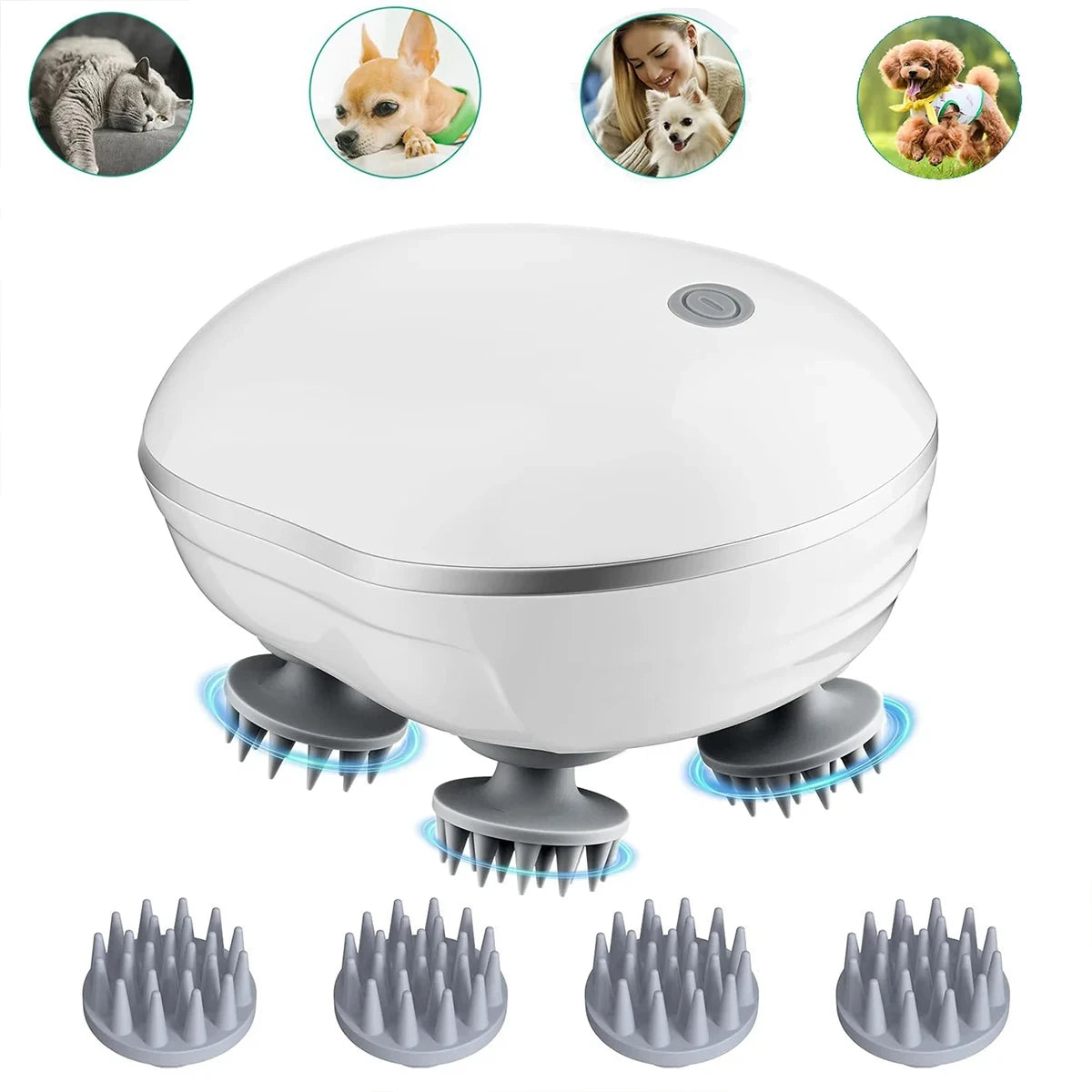 Waterproof Electric Scalp Massager