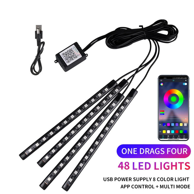 Car Footwell LED Kit