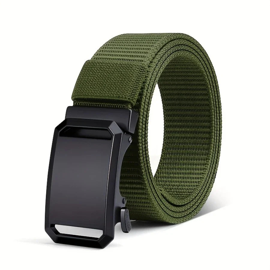 Automatic Ratchet Canvas Belt