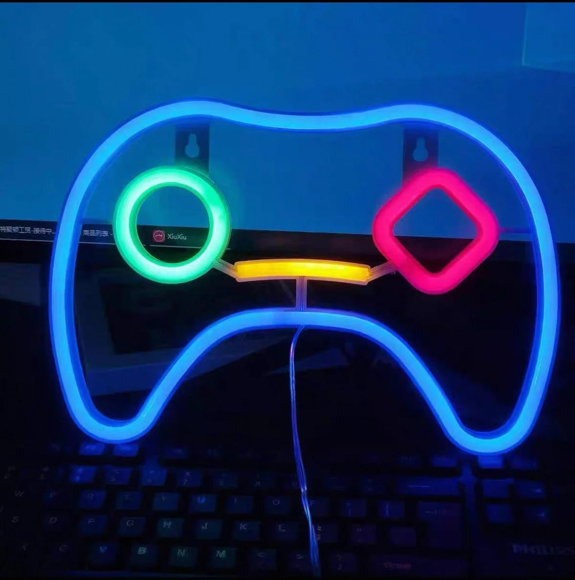 Neon-Style LED Wall Sign