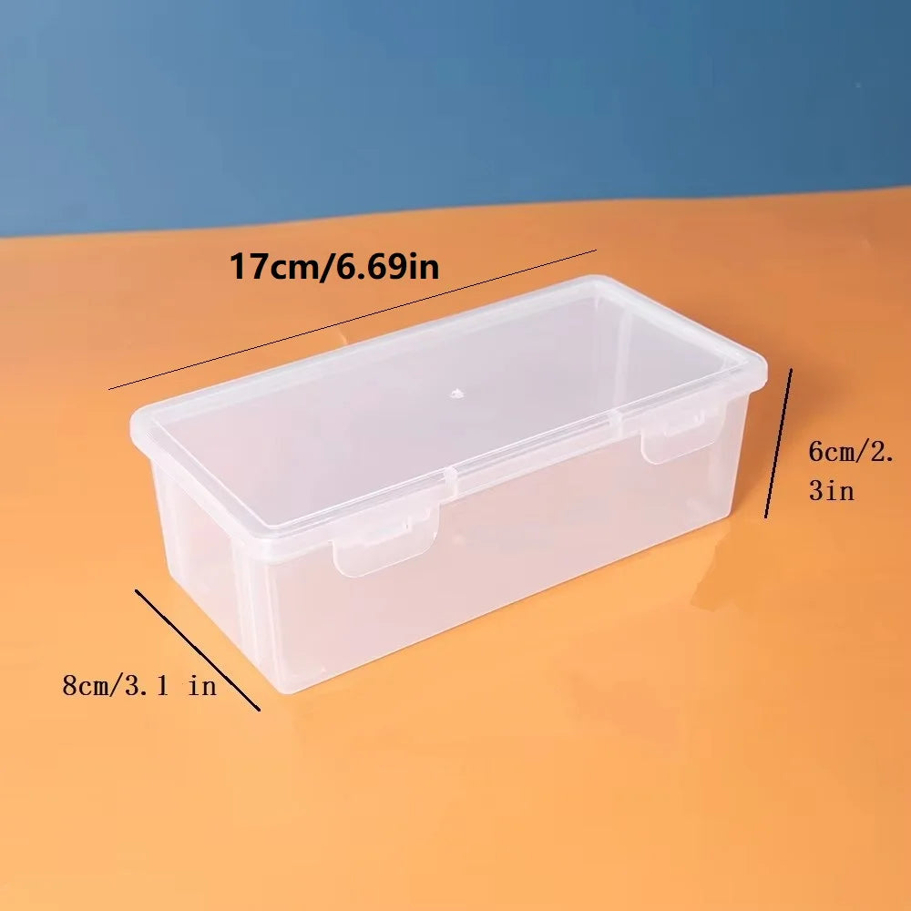 Clear Stackable Pen & Pencil Box