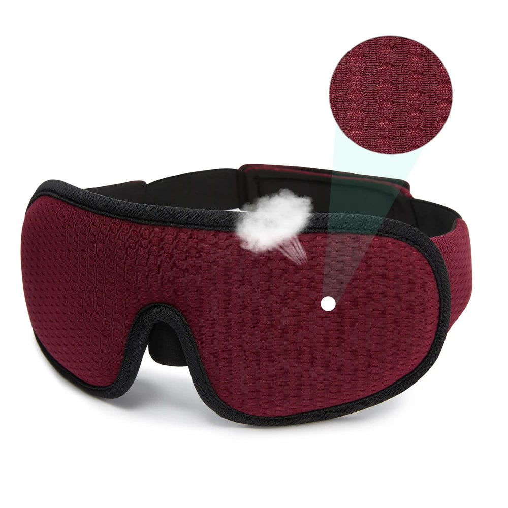 3D Contoured Blackout Sleep Mask