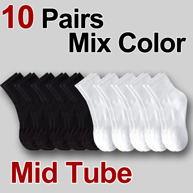 Plain Crew Socks Multi-Pack