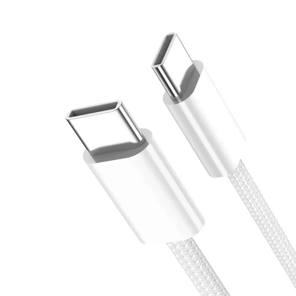 Braided USB-C to USB-C Charging Cable, 60W