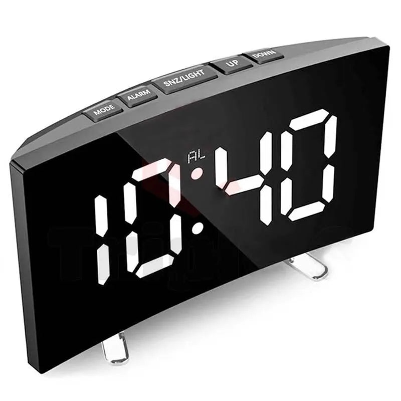Mirror LED Digital Alarm Clock