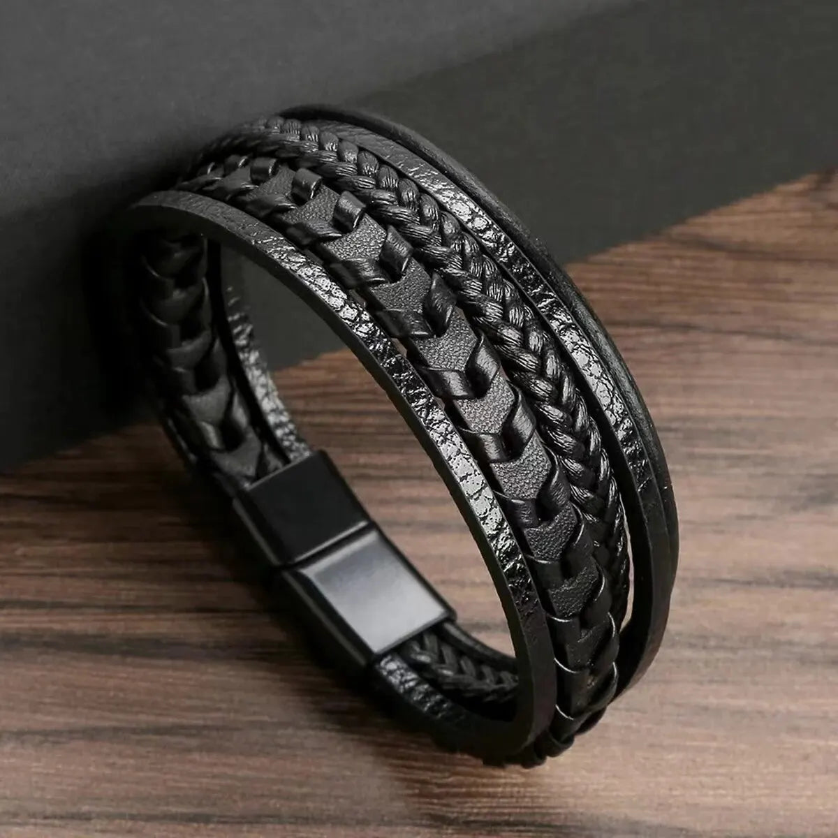 Braided Leather Bracelet