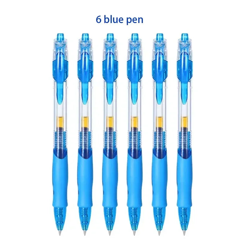 Retractable 0.5 mm Gel Pens with Refills