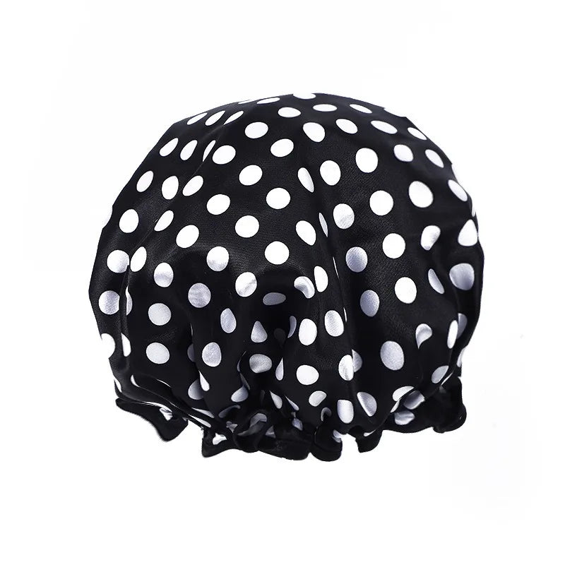 Reusable Double-Layer Shower Cap