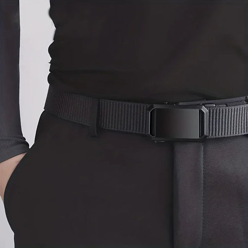 Automatic Ratchet Canvas Belt