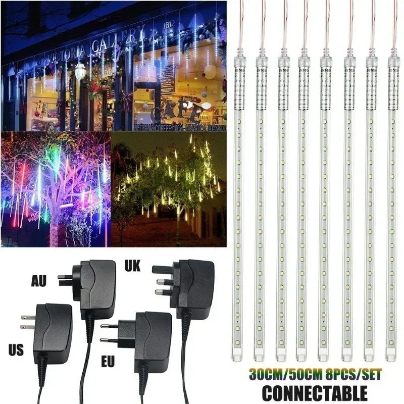 Meteor Shower LED Tube Lights