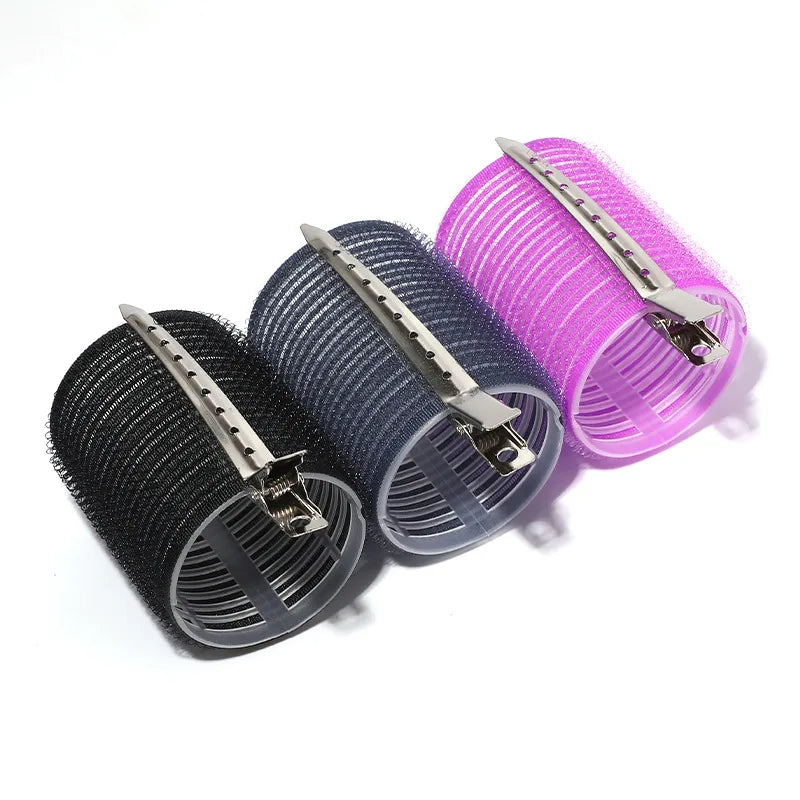 Self-Grip Hair Rollers Set with Clips