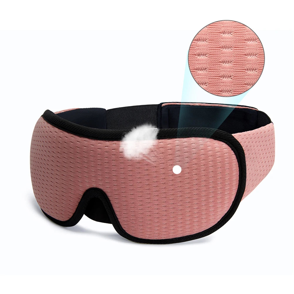 3D Contoured Blackout Sleep Mask