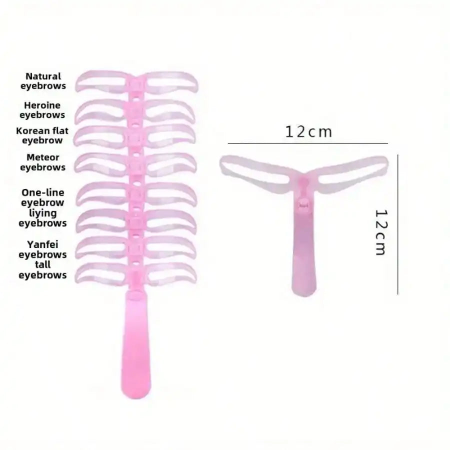 Eyebrow Stencil Set with Handle