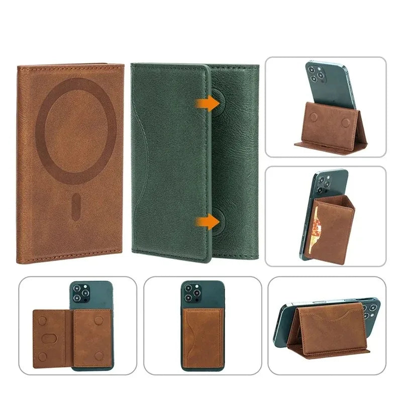 Magnetic Phone Wallet Card Holder