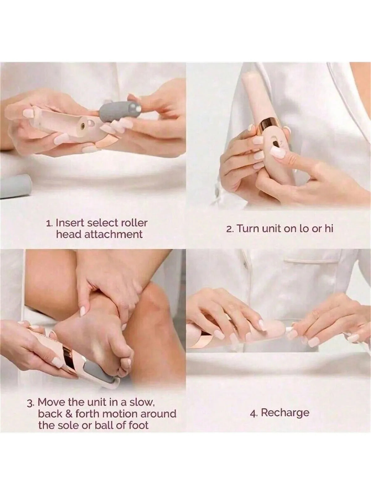 Rechargeable Electric Foot File
