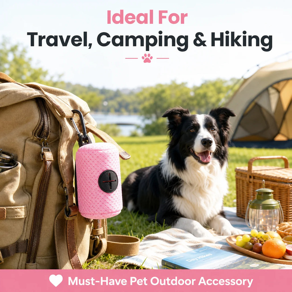 Dog Poop Bag Dispenser for Leash