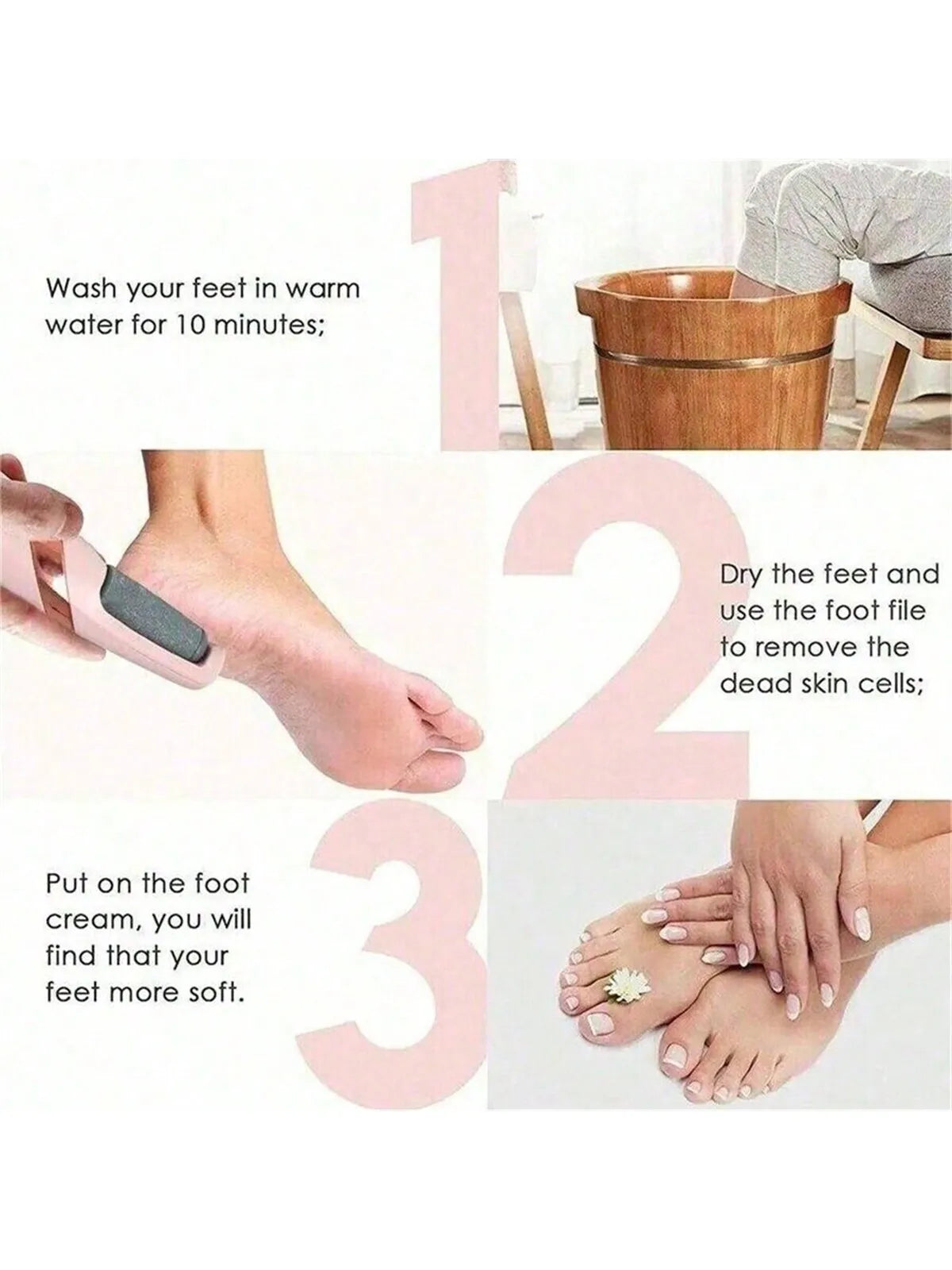 Rechargeable Electric Foot File