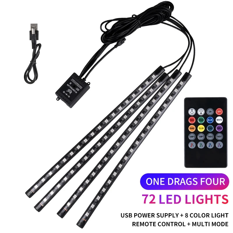 Car Footwell LED Kit