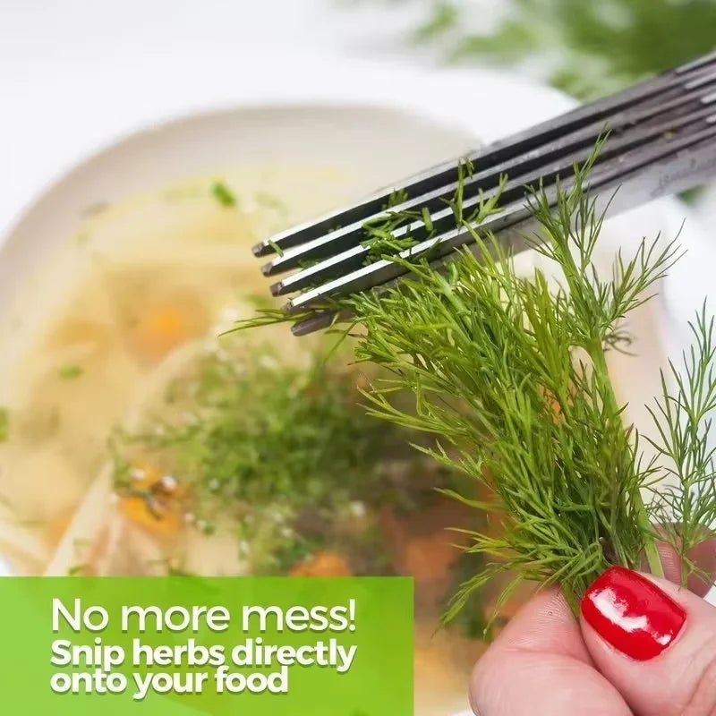 5-Blade Herb Scissors