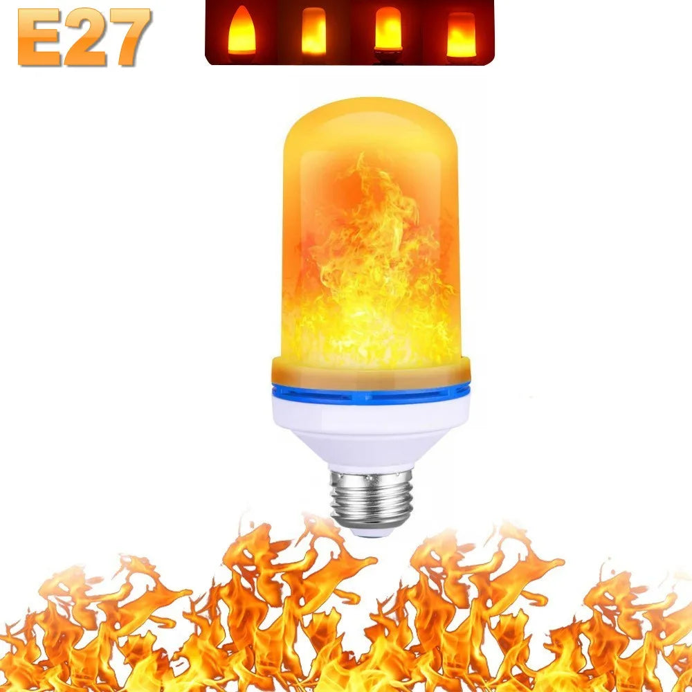 Flickering Flame Effect LED Bulb