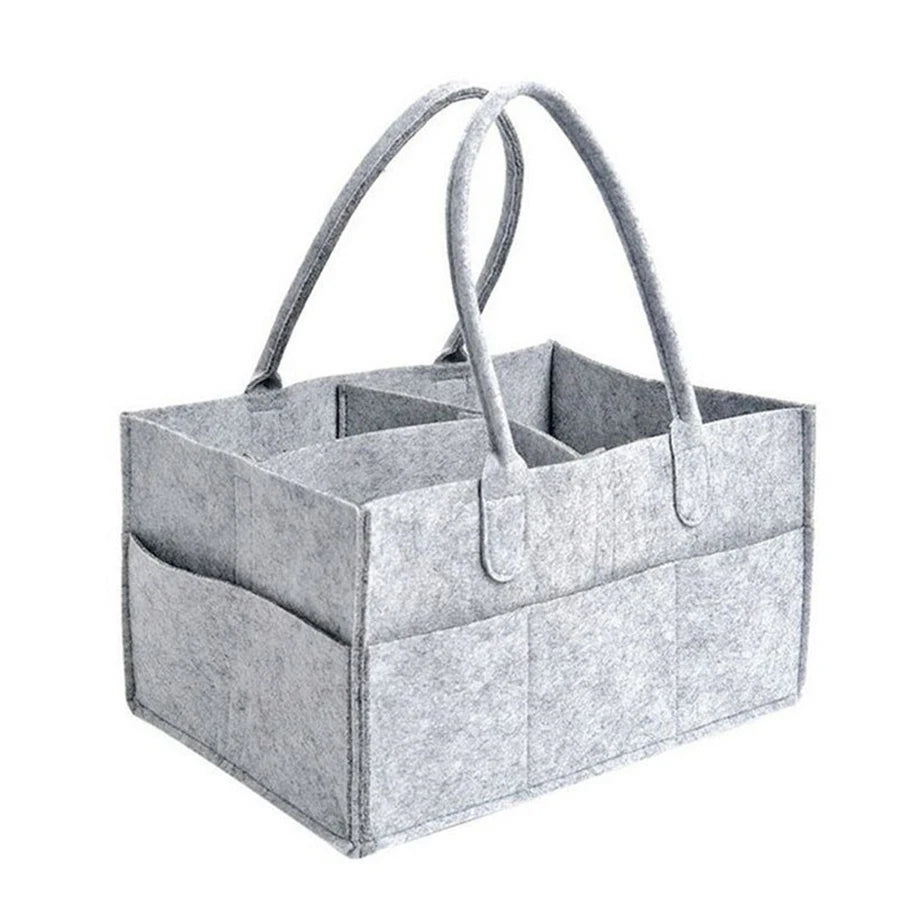 Felt Diaper Caddy Organizer
