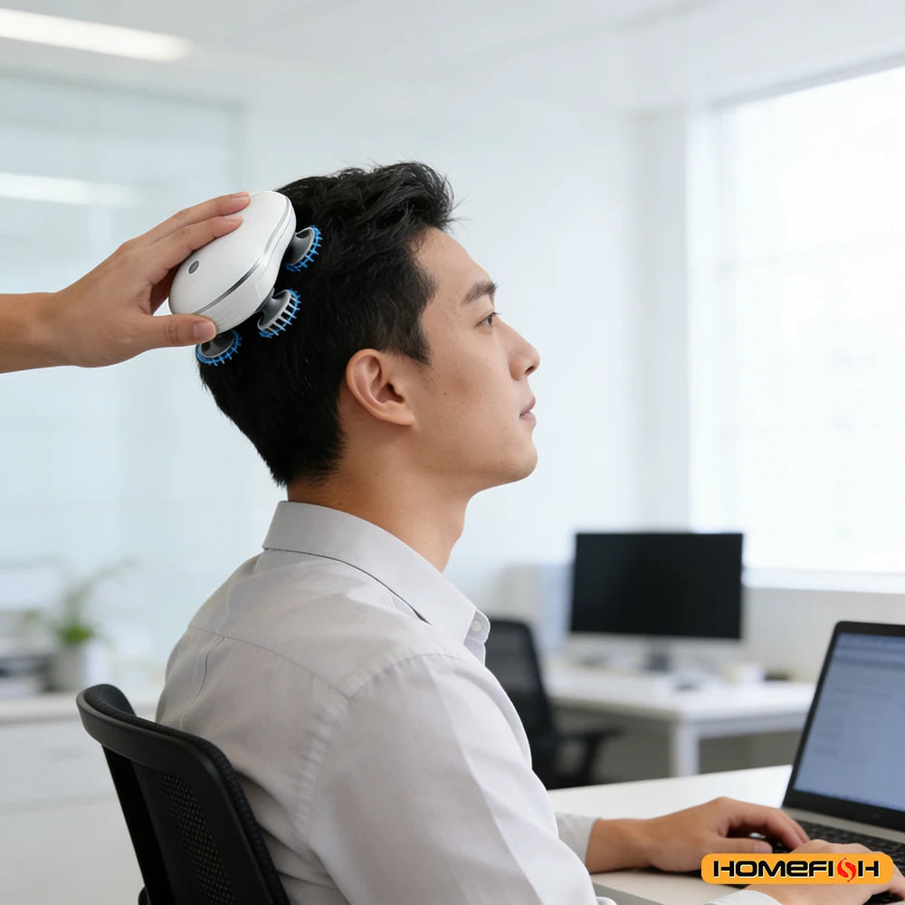 Waterproof Electric Scalp Massager