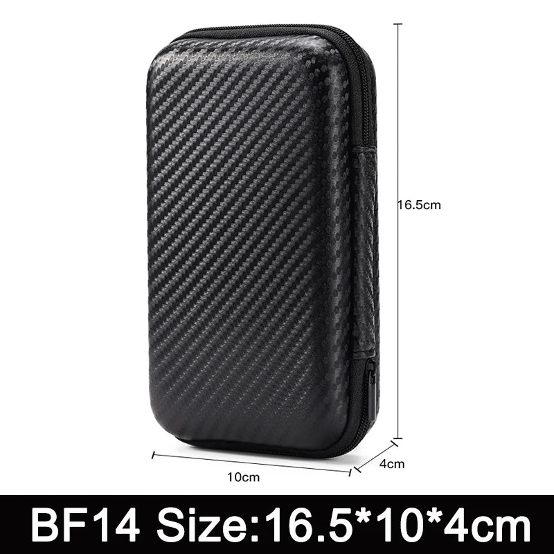 Tech & Cable Organizer Pouch, Hard Shell