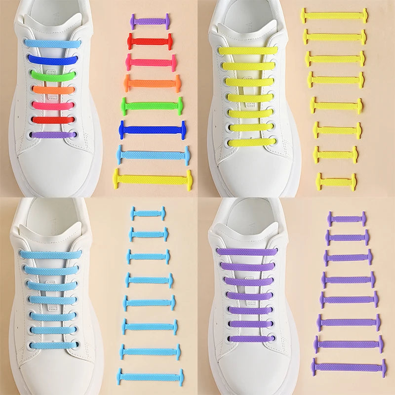 No-Tie Silicone Shoelaces