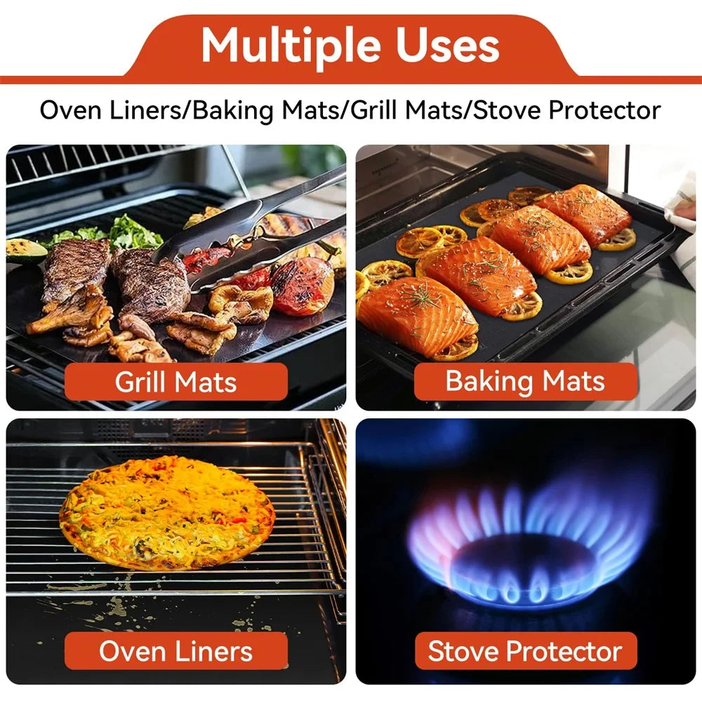 Reusable Non-Stick Oven & Grill Liner