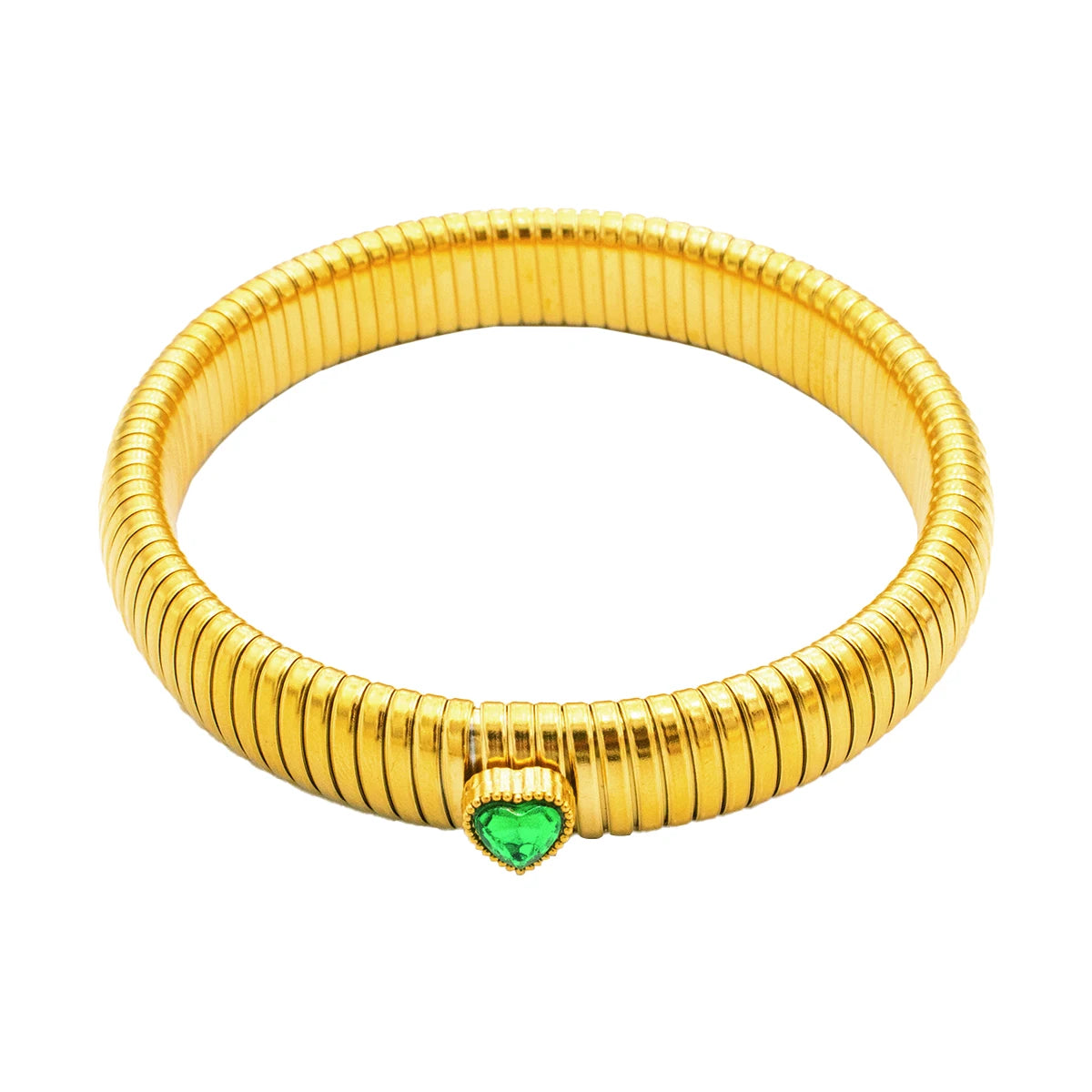Gold-Tone Flex Bangle Bracelet